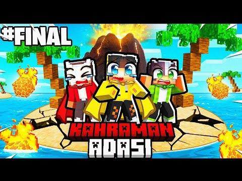 Herşey Bitti... (FİNAL) #35 😥 | Minecraft Kahraman Adası