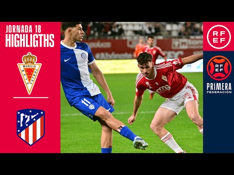 Resumen de Real Murcia vs Atlético B Jornada 18
