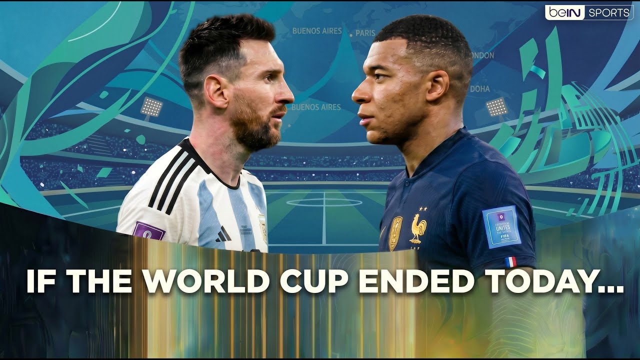 If the World Cup ended today... Here's the bracket