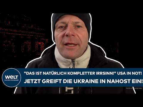 IRAN: "Das ist natürlich kompletter Irrsinn!" USA in Not! Jetzt greift die Ukraine in Nahost ein!