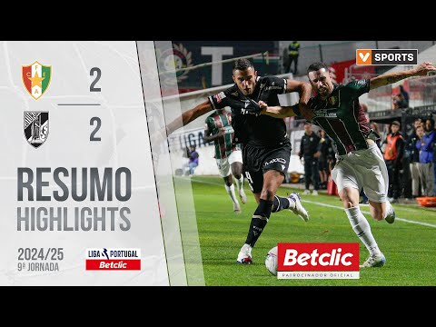 Resumo: Estrela Amadora 2-2 Vitória SC (Liga 24/25 #9)