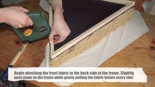 Do-it-yourself 'green' triangular corner bass-traps