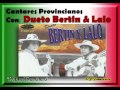 Dueto Bertín & Lalo - Popurrí Ranchero 