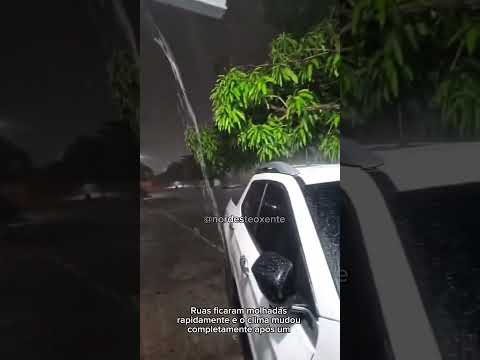 Chuva Forte em São Bento Anima Moradores no Sertão da Paraíba #chuvas #nordeste #sãobento #pb