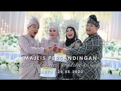 (FULL VIDEO) Majlis Persandingan - Firdaus & Amiera | Fadzlee & Syafiqah