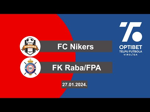 FC Nikers - FK Raba/FPA [Optibet telpu futbola virslīga 23/24 Highlights]