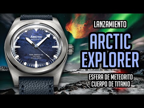 TOOL WATCH CO. ARCTIC EXPLORER Launch - Titanium Field Watch with Meteorite Dial