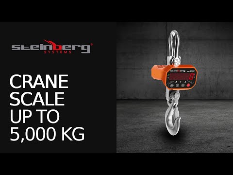 video - Crane Scale - 5 t / 1 kg - LED