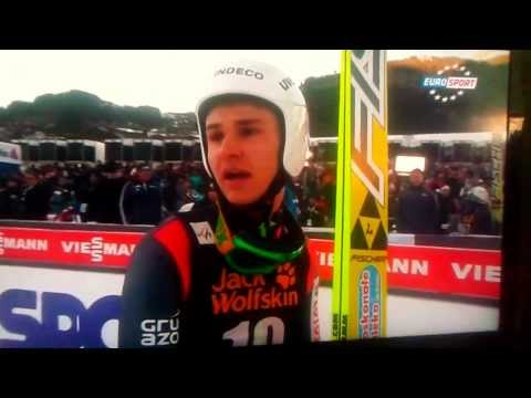 Klemens Murańka i Kamil Stoch, druga seria, Engelberg, 21.12.2013, angielski komentator -- kopia