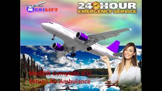 Relaxed Patient Transfer Air Ambulance Service in Delhi and Kolkata
