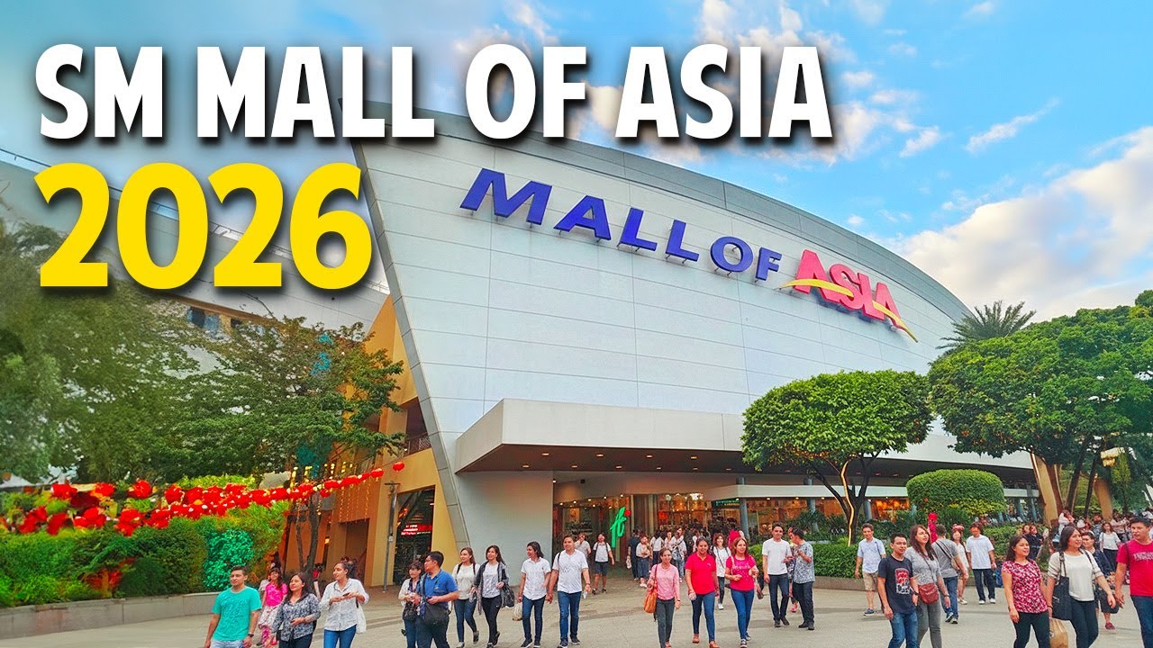 The BIGGEST MALL in the PHILIPPINES | SM Mall of Asia 2026 1 Hour Walking Tour | Pasay City