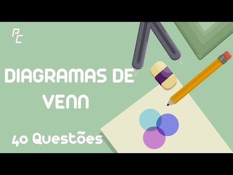 DIAGRAMAS DE VENN (40 QUESTÕES)