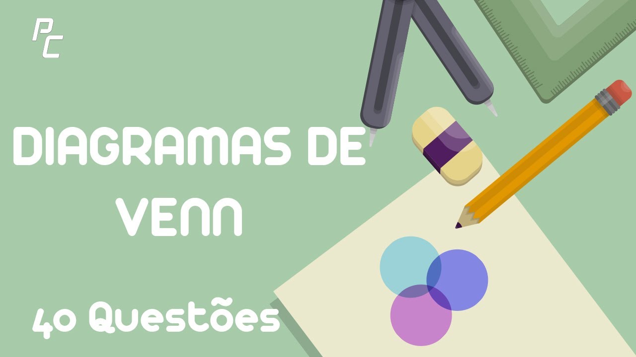 Diagramas de Venn | 40 Questões