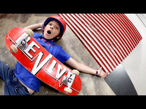 Ryden Tries To Kickflip The 20 Stair!