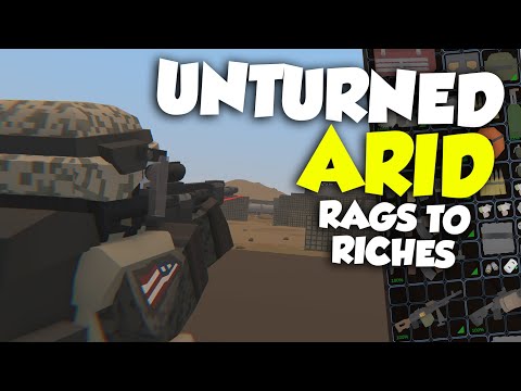 Unturned Arid Survival - Nothing to Fort Knell (Ep 1)