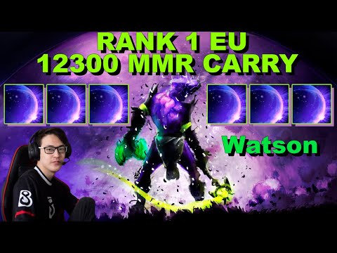 12300 MMR RANK 1 EU CARRY - Watson  [ all-controlling Faceless Void ]