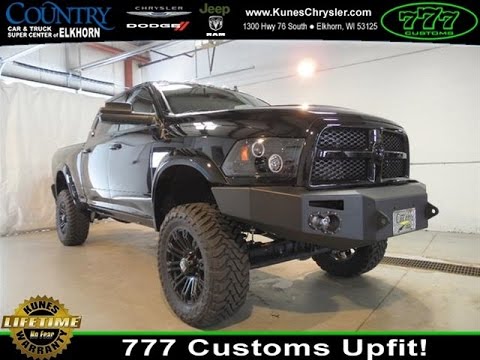 2014 Ram 2500 Lifted Truck! 777 Customs Upfit with Fab Fours front and rear bumpers!