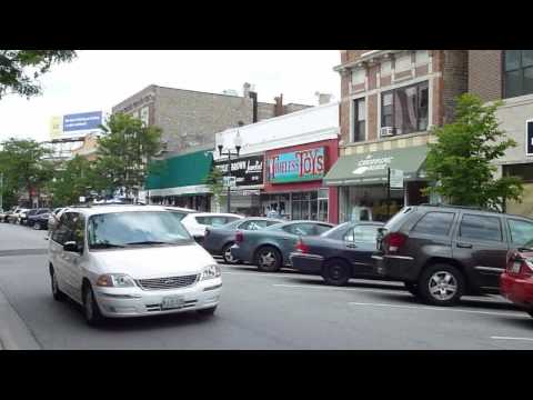 In Lincoln Square: On Lincoln Avenue from Leland to Lawrence