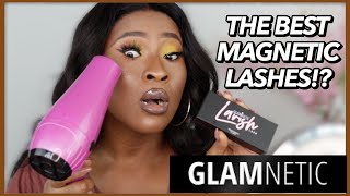 GLAMNETIC  MAGNETIC LASHES - REVIEW & DEMO