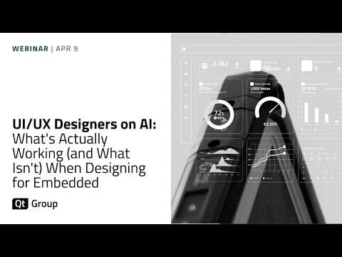 Webinar: UIUX Designers on AI: What's Actually Working and What Isn't When Designing for Embedded
