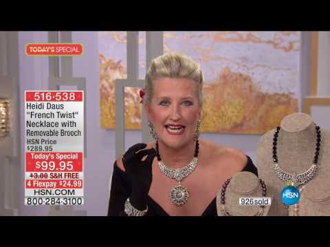HSN | Heidi Daus Fashion Jewelry Gifts 11.01.2016 - 12 AM