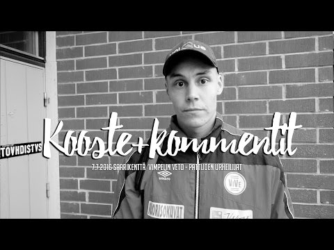 7.7.2016 Veto - PattU Kooste ja kommentit