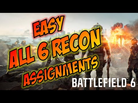 (PATCHED 11/14/2025) Battlefield 6 - EASY unlock All RECON Class Assignment Challenges