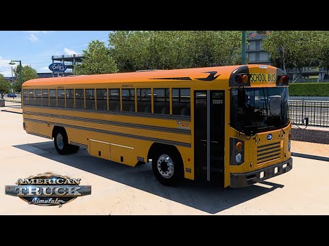 American Truck Simulator - School Bus Ride
