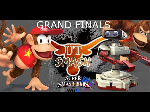 UTSmash 2-7-15 Grand Finals DelBuster(Diddy) VS  Sassy (R.O.B.&DK)