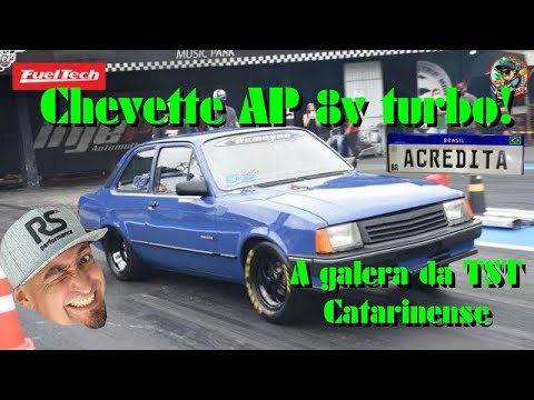 CHEVETTE TURBO STREET!!! Puxadas categoria TST, Catarinense de Arrancada 2021