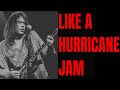 Like A Hurricane Jam | Crazy Horse Style Rock Guitar Backing Track (A Minor)