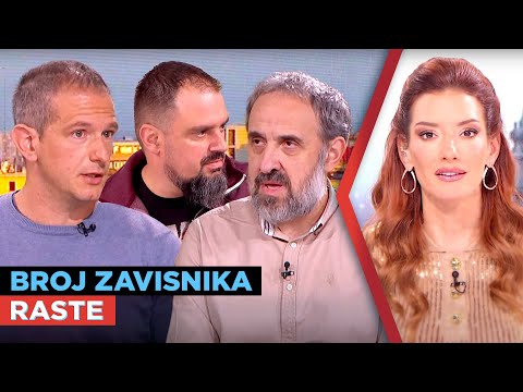 Broj zavisnika od droge u svetu raste | Dr Ivica Mladenović, Goran Bojović i Nebojša Jovanović