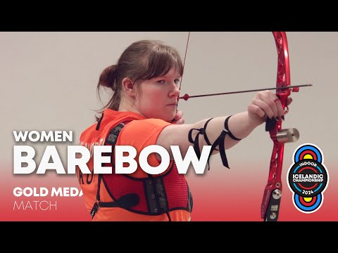 Guðbjörg VS Rakel - Barebow Women Gold Match