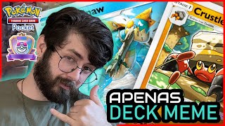 🔴LIVE: Em busca do RANQUE MESTRE só usando Pokémons da tipagem PEDRA no Pocket TCG!