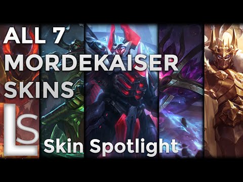 ALL MORDEKAISER SKINS 2021 - Skin Spotlight - League of Legends
