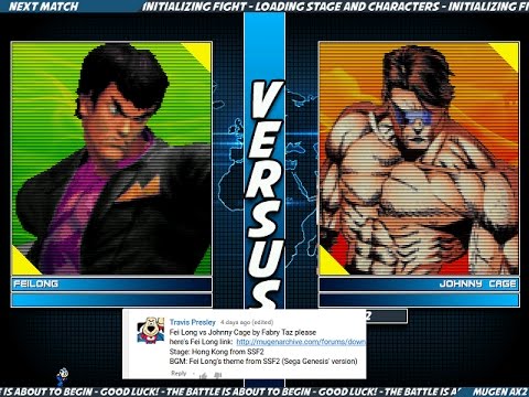 DDDF Request: Fei Long vs. Johnny Cage