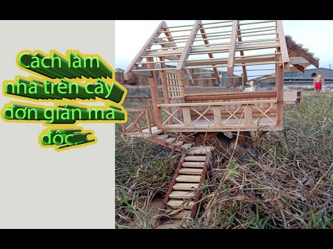 Amazing  Wooden House Build Skills - Extreme Intelligent Log House Building Process 2