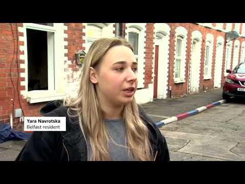 Video Thumbnail: Houses set ablaze in Belfast anti-immigrant violence