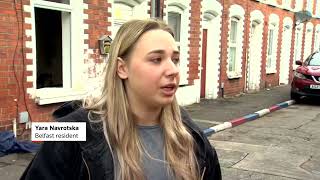 Houses set ablaze in Belfast anti-immigrant violence