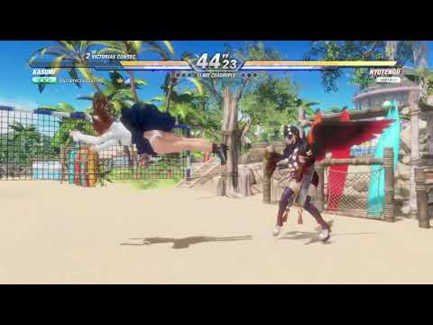 DOA6: Nyotengu (game-cup) VS Kasumi (DynamicJaguar)