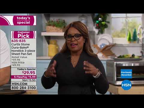 HSN | Chef Curtis Stone Holiday Prep 11.03.2018 - 03 AM