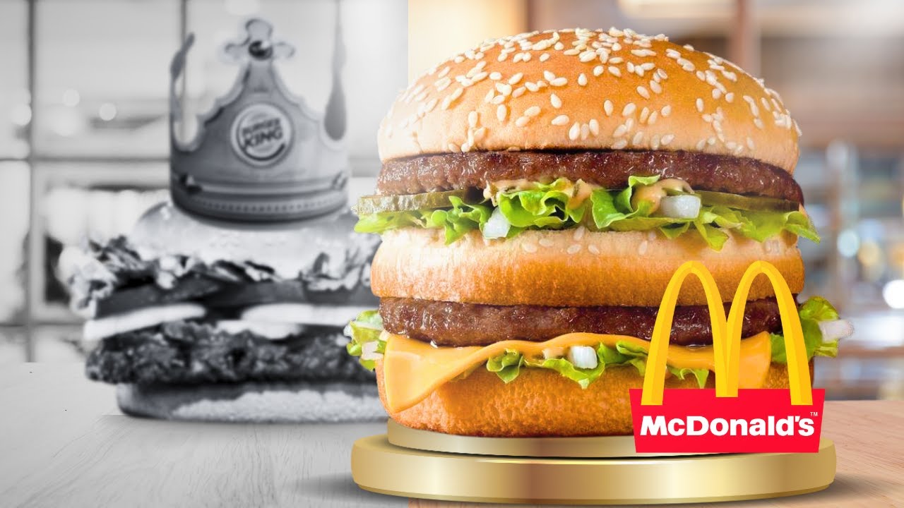 Burger King: Tem coroa, mas nunca será rei.