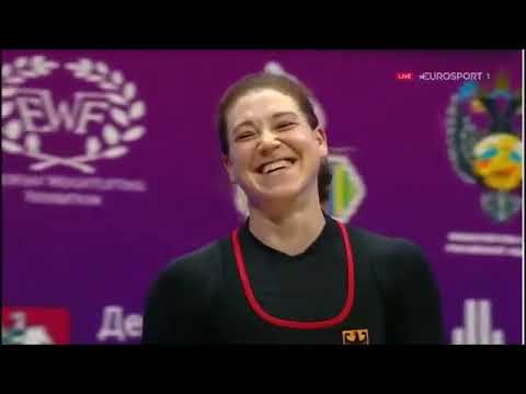 Patricia Rieger — 215kg 8th Place — 2021 European Weightlifting Championships - Women’s 76kg