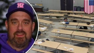 School shooting stopped: Brave Washington teacher tackles Magnum-wielding teen gunman: TomoNews