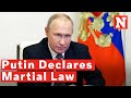 Watch Moment Putin Declares Martial Law In 4 Annexed Regions Of Ukraine