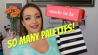 June Makeup Haul: Sephora Colourpop Boxycharm Pat McGrath Kaleidos Huda Neon