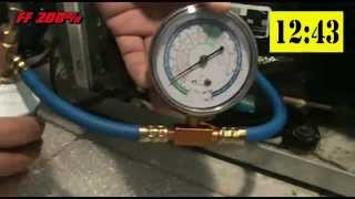 Fixing refrigerator not cooling enough by recharging R-134a Freon DIY