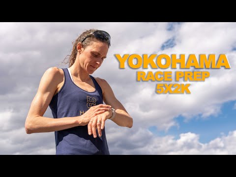 YOKOHAMA Race Prep // 5x2km run workout