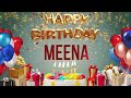 Meena Happy Birthday Meena