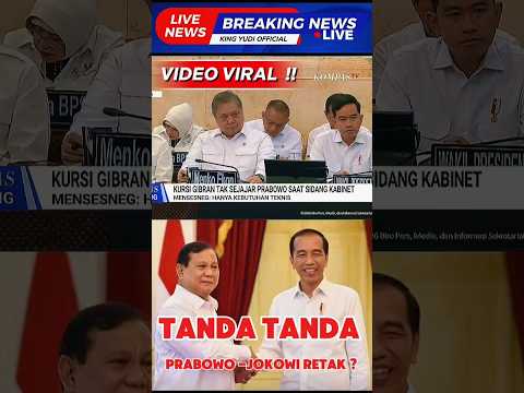 Tata letak kursi wapres jadi isu hangat #jokowi #roysuryo #subscribe #shorts #viral #Jokowi